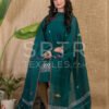Cotton Unstitched Jamdani Suit Elegant 2-Piece Set