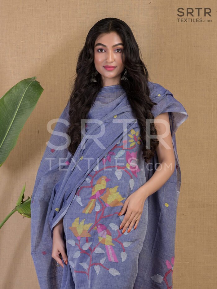 Pure cotton Jamdani Suit – Elegant 2-Piece Set