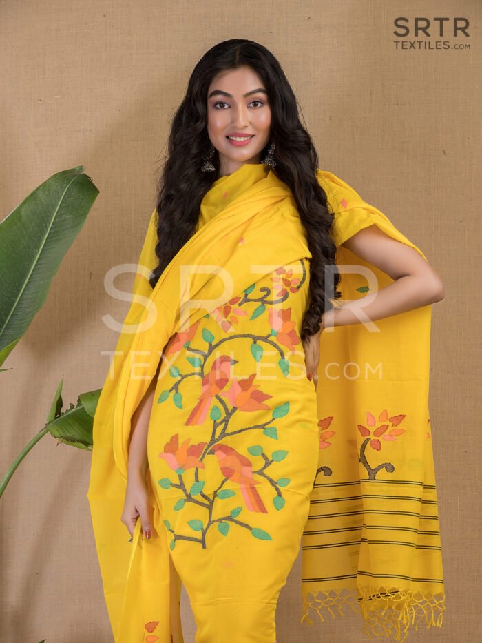 Pure cotton Jamdani Suit – Elegant 2-Piece Set