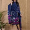 Cotton Unstitched Jamdani Suit Elegant 2-Piece Set