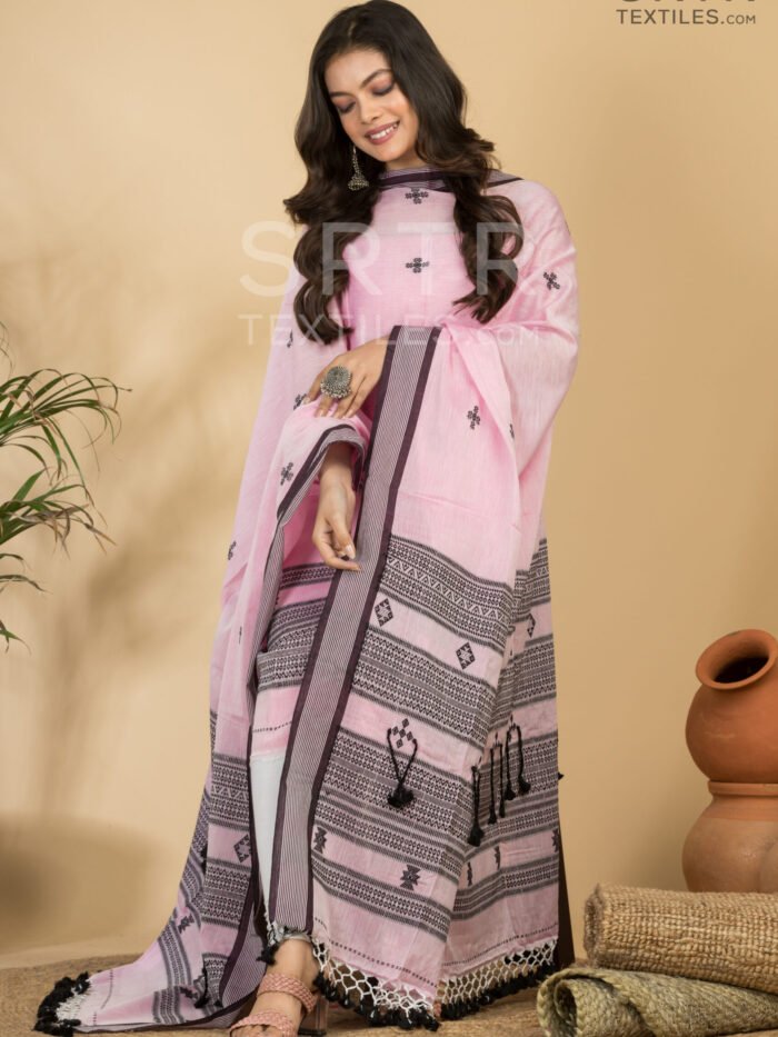 Pure cotton Jamdani Suit – Elegant 2-Piece Set