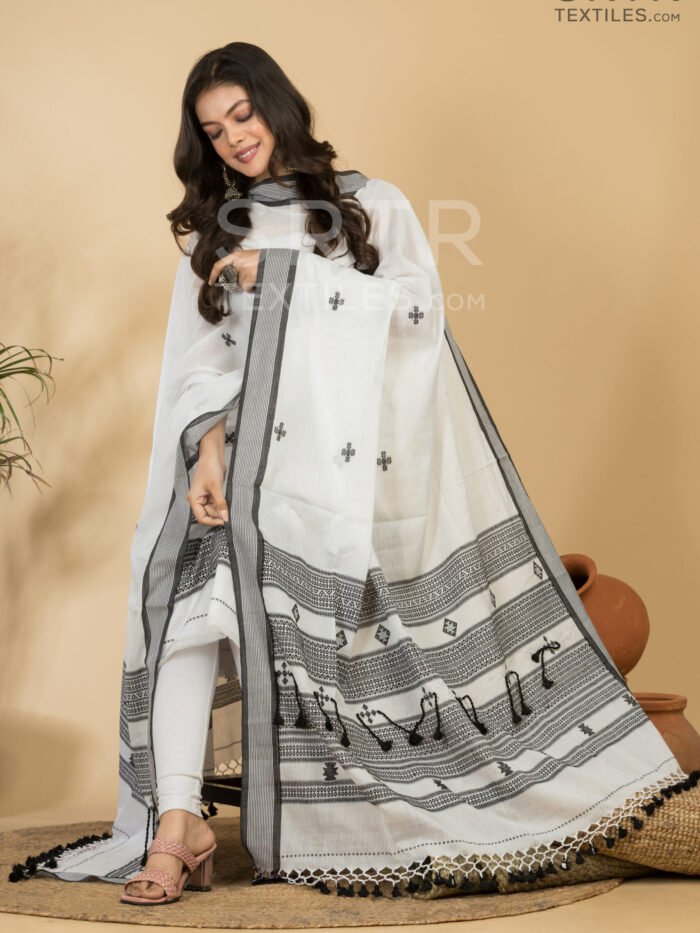 Pure cotton Jamdani Suit – Elegant 2-Piece Set