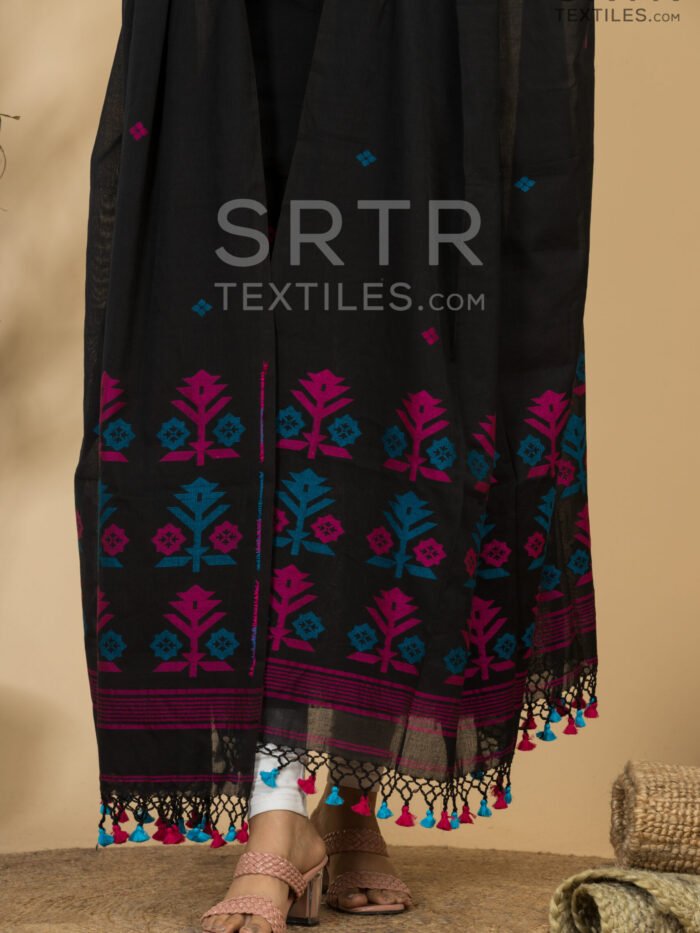 Pure cotton Jamdani Suit – Elegant 2-Piece Set