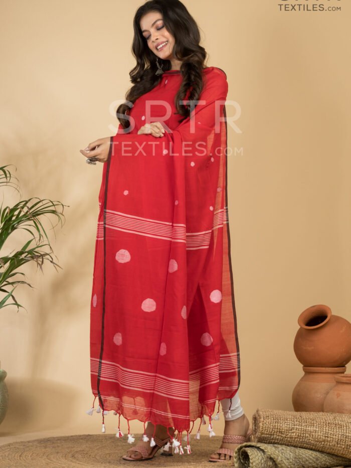 Pure cotton Jamdani Suit – Elegant 2-Piece Set