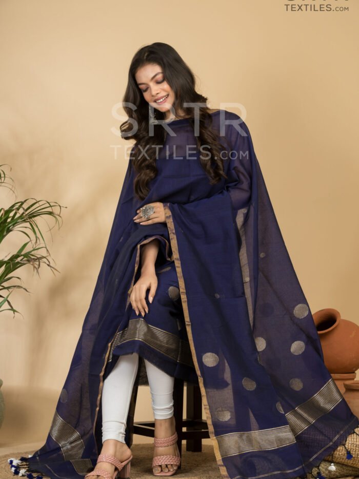 Pure cotton Jamdani Suit – Elegant 2-Piece Set