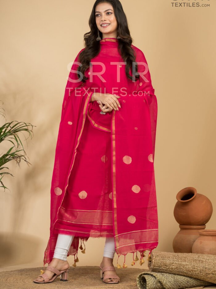Pure cotton Jamdani Suit – Elegant 2-Piece Set
