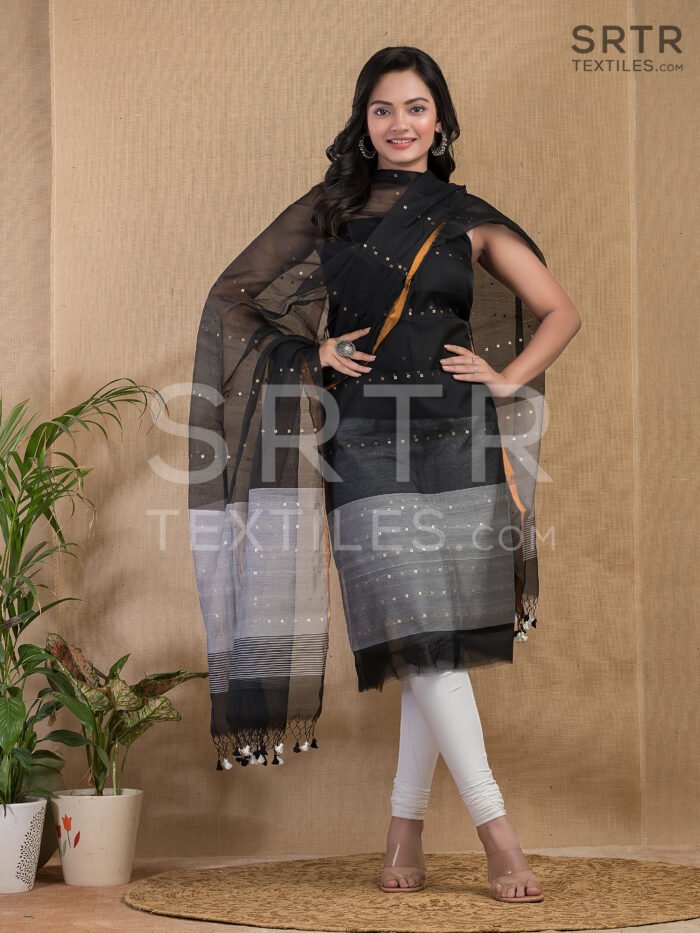 Muslin Sequence Suit (UNSTITCHED) – Elegant 2-Piece Set