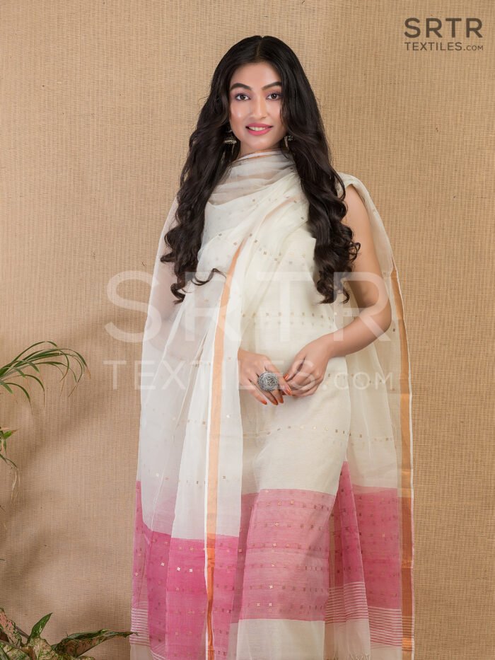 Muslin Sequence Suit (UNSTITCHED) – Elegant 2-Piece Set