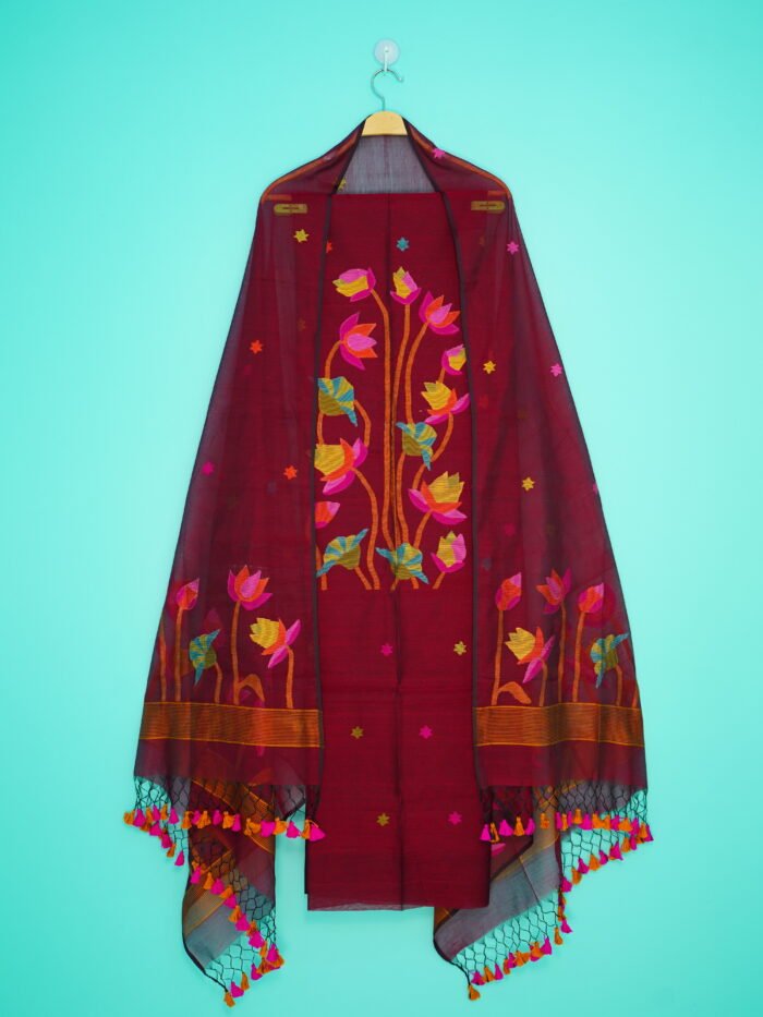 Muslin Sequence Suit (UNSTITCHED) – Elegant 2-Piece Set