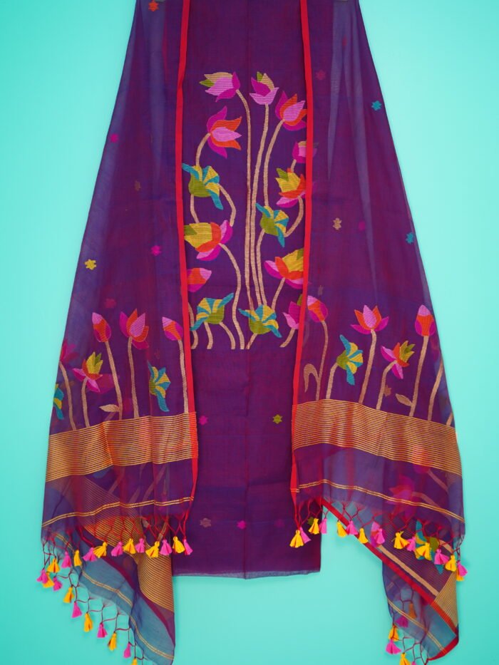 Muslin Sequence Suit (UNSTITCHED) – Elegant 2-Piece Set