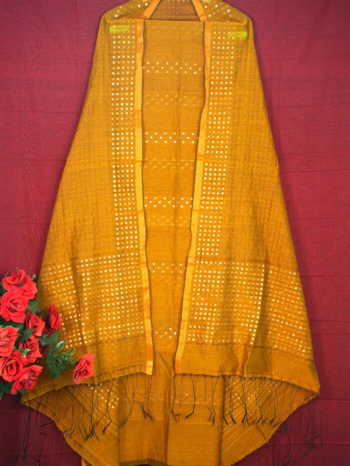 Muslin sequnce Suit (Unstitched) – Elegant 2-Piece Set