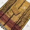 Tissue Linen Top & Dupatta Set (Unstitched)