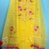 Elegant Muslin Jamdani Top & Dupatta Set (Unstitched)