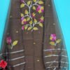 Elegant Muslin Jamdani Top & Dupatta Set (Unstitched)