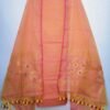 Elegant Muslin Weaving Top & Dupatta Set (Unstitched)