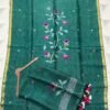Elegant Handwoven Pure Jayashree linen Unstitched Jamdani Suit – Elegant 2-Piece Set