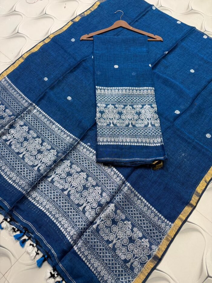Premium Linen Top & Dupatta Set (Unstitched)