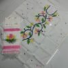 Premium Muslin Unstitched Suite with Handwoven Floral Vine & Tasseled Dupatta